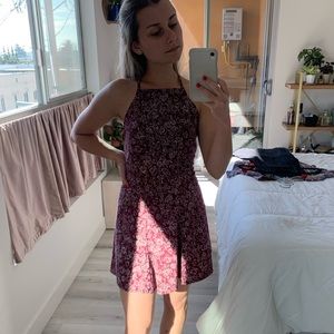 Brandy Melville Floral Skater Dress